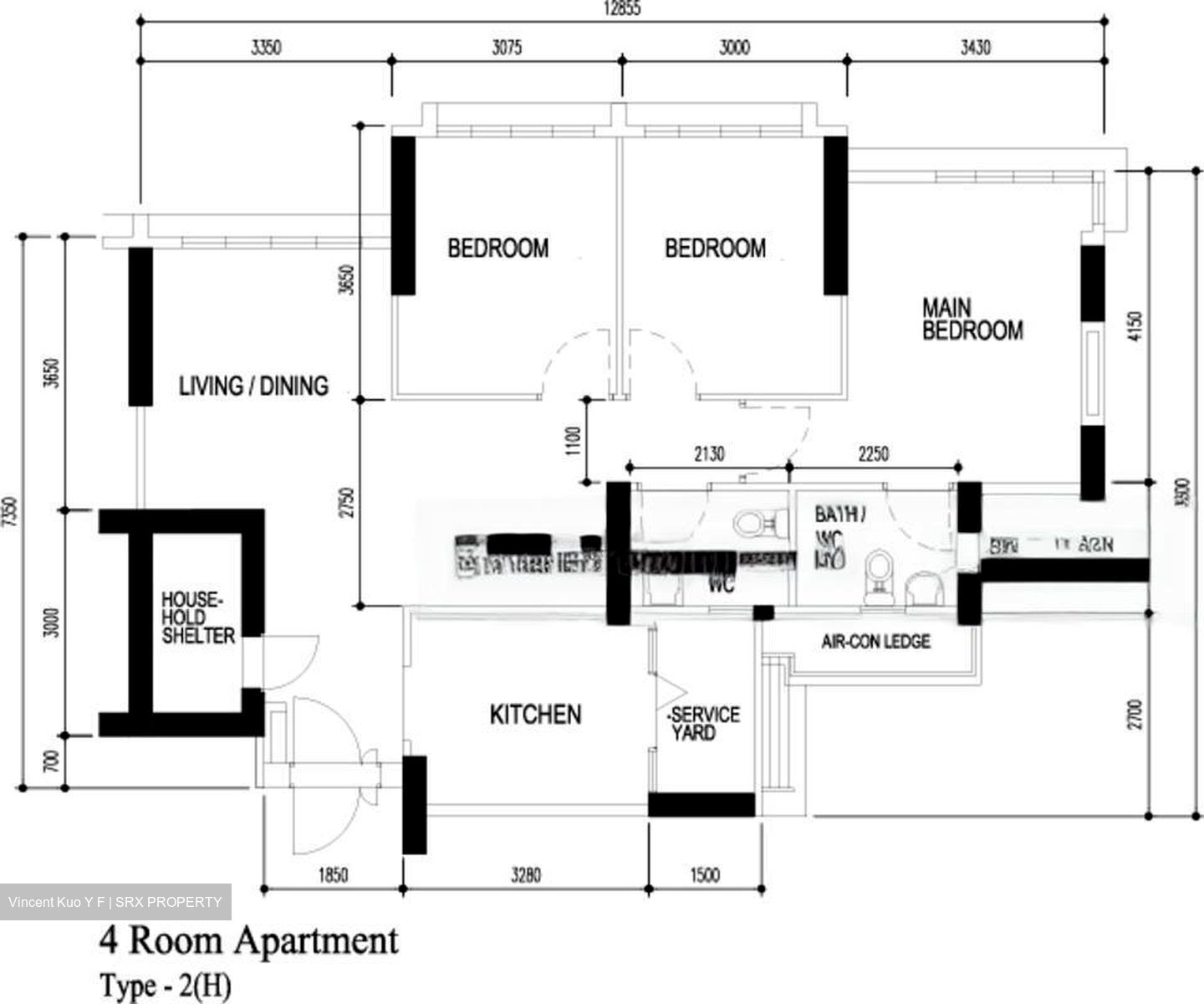 Blk 30 Ghim Moh Edge (Queenstown), HDB 4 Rooms #460105851